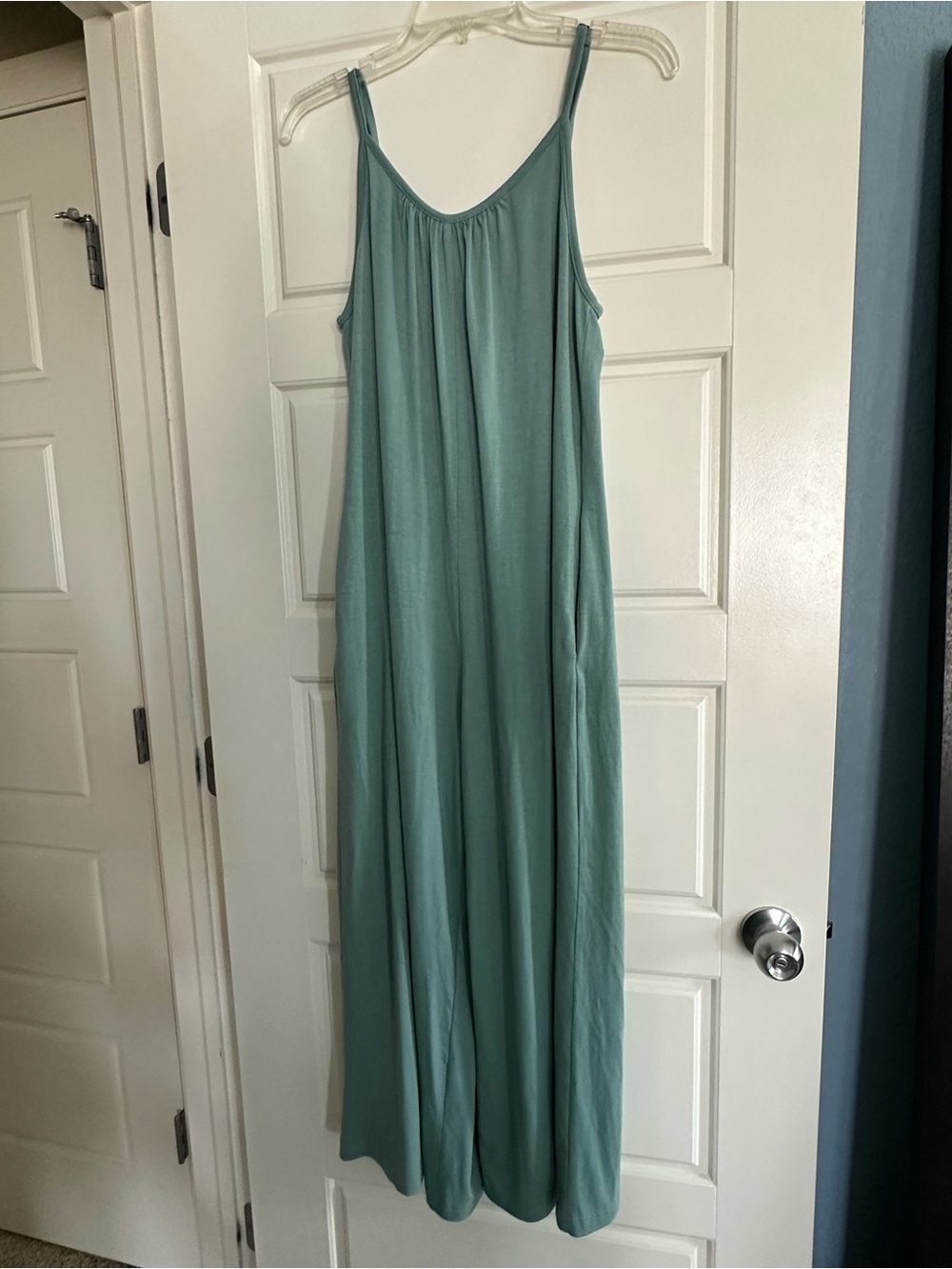 Sleeveless Sage Green Jumper